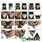 KOREAC Sea  Wrappers for Onigiri Rice Balls, 150 Sheets, Ideal for Sushi Making