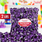 Kisses Special Dark Chocolate - 2 LB (Approx. 200 pcs) - Bulk Individually Wrapped Purple Foil Candy