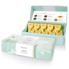 Tea Forte Lotus Relaxing Organic Tea, Petite Presentation Box Tea Sampler Gift Set With 10 Handcrafted Pyramid Tea Infusers