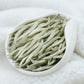 TEARELAE Silver Needle White Tea Loose Leaf, 4oz, Chinese Yunnan, Low Caffeine, Gentle Woody Aroma, Bai Hao Yin Zhen, White