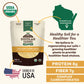 Organic Yellow Cornmeal 5Lb By Doudlah Farms - Farmed From Regenerative Soil | Vegan, Non-Gmo, Grown In Usa | For Baking Cornbre
