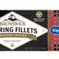 Brunswick Boneless Kipper Style Herring Fillets, Gluten Free, Keto Friendly, 3.53 oz Can