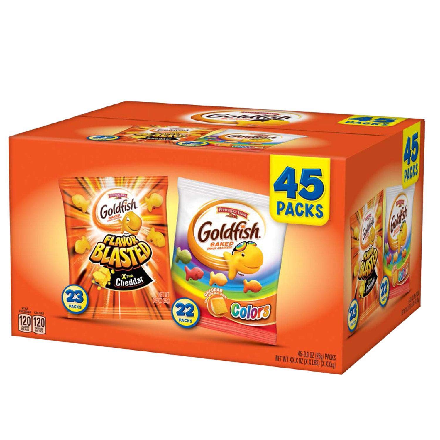 Pepperidge Farm Goldfish Variety Pack, 45 Count (Pack Of 1)