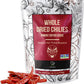 Soeos Whole Dried Chili 4Oz, Medium Spicy, Natural And Premium, Great For Mexican Recipes, Dry Szechuan Pepper, Dry Chile Peppers, Sichuan Pepper, Dried Red Chilie, Whole Dried Chili Peppers.