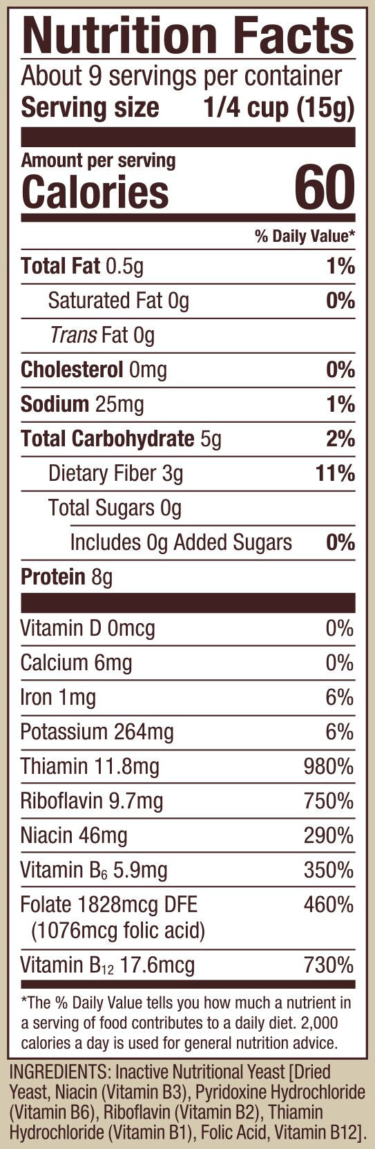 Bobs Red Mill YEAST NUTRITIONAL 5 Ounce