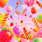 18 Pack Strawberry Red And Yellow Twisty And Swirl Lollipops Candy, Swirl Candy Lollipops Individually Wrapped Bulk, Kid'S Sucke