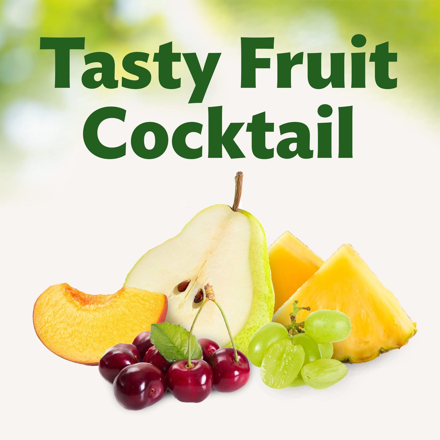 Del Monte Fruit Cocktail in Heavy Syrup, 15.25 oz Can, 12 Pack, Model 51066