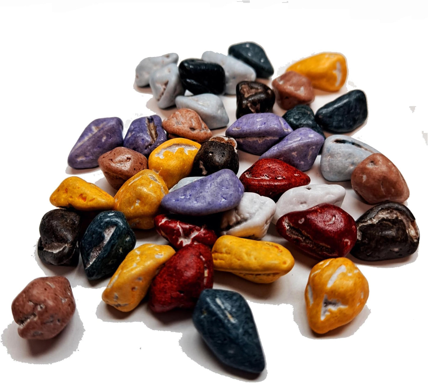 Chocorocks Regular Mix - Chocolate Candy Rock Pebbles - Gift Pack Of 2, 7.4 Oz. Resealable Bags By Lyzas Sweets &