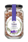 Gourmanity Violet Flavor Honey Lozenges Made With Real Honey And Natural Violet Flavor, Luxury French Honey Candy, Great For Soo