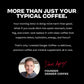 Danger Coffee by Dave Asprey  Remineralized  Mold Free & Lab Tested Swiss Water Decaf Whole Bean Coffee  Medium Roast  Decaffeinated 10.9 Ounce