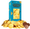 Hanukkah Chocolate Gelt  Nut-Free  Belgian Milk Chocolate Coins  1LB  Over 70 Coins  Kosher Chanukah Gelt (1 Pound)