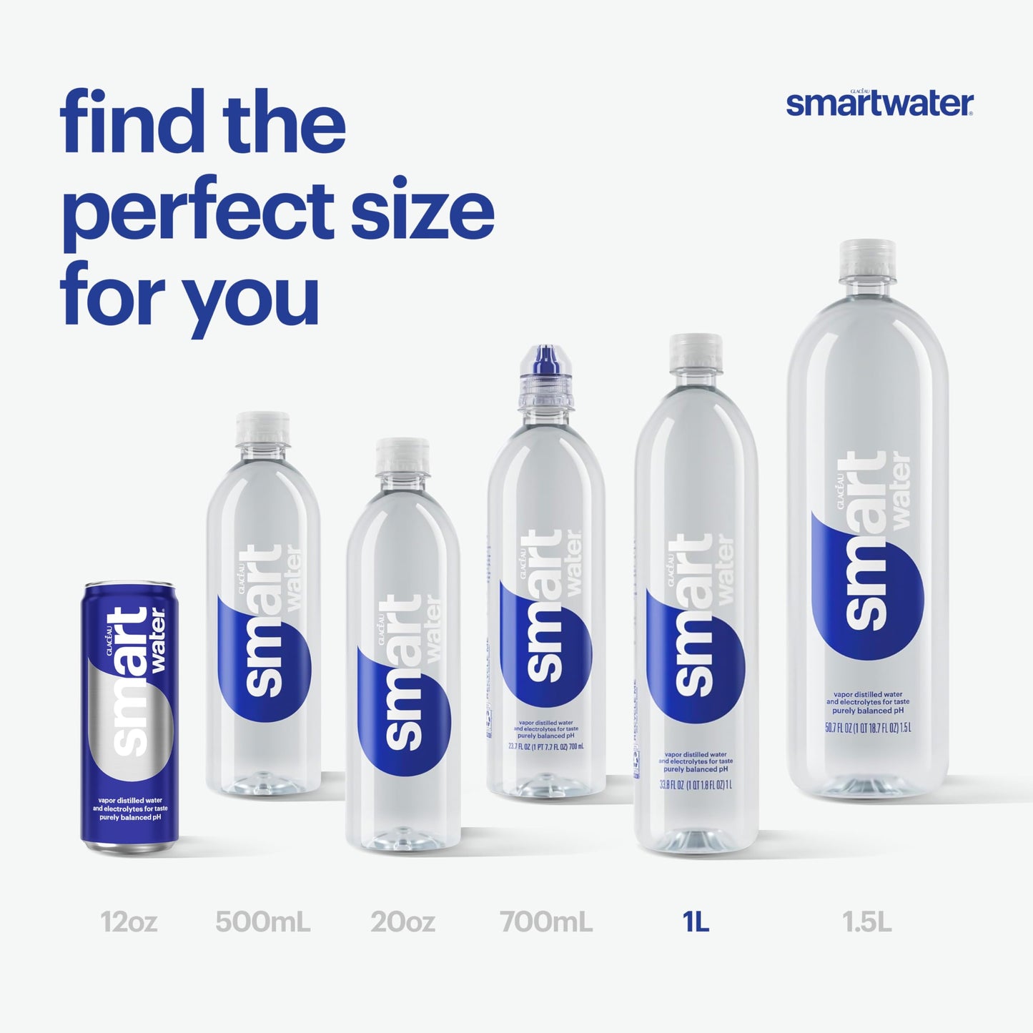 smartwater  1 Liter