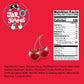 Jar O Goodies - Holiday  , Christmas Stocking Stuffers, Cherry Sours Red Candy Balls Gift Set, Original Chewy Candies (12 Ounce, 1 Pack) Party Favor - Gluten & Nut Free, Kosher Parve