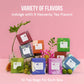 Freshdrinkus, Premium 90 Tea Bags Sampler Assortment, 9 Different Flavors, 100% Natural Ingredients, Perfect And Well Combinatio