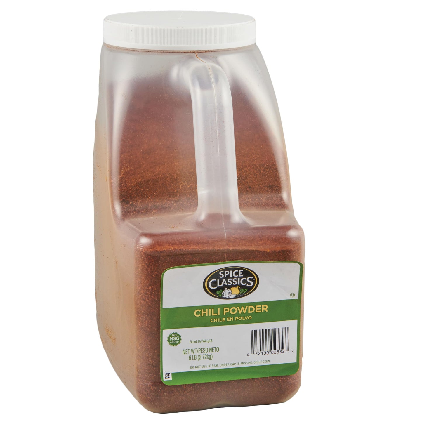 Spice Classics Chili Powder, 6 Lb - One 6 Pound Container Of Bulk Chili Powder, Perfect For Chili, Enchiladas, Stuffed Peppers And Taco Recipes