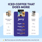 French Vanilla Protein Iced Coffee - enhanced Whey Protein & Instant Iced Coffees - 100% Natural Cold Brew - Zero Artificial Flavors & Sweeteners  80 mg Caffeine  No Added Sugar  20 Servings