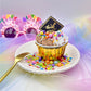 Rainbow Sprinkles For Cake Decorating, Pastel Jimmies And Pearls Sprinkles Mix For Donut Cookie Baking Brownies Cupcake Ice Crea
