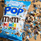 CANDY POP M&M Minis Candy Coated Popcorn (5.25oz bags) Made with Real M&M MinisCandy Pieces - Pack of 6