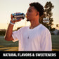 BODYARMOR Sports Drink Sports Beverage, Blue Raspberry, Coconut Water Hydration, Natural Flavors With Vitamins, Potassium-Packed