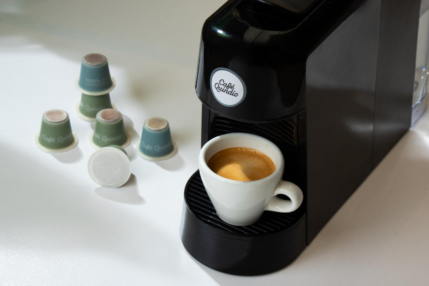 CAFE QUINDIO Compostable Coffee Pods for Nespresso Original - Gourmet Coffee - 25 Count