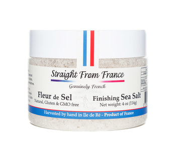 Straight From France French Fleur De Sel Finishing Sea Salt (4 Oz)