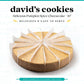 Davids Cookies Pumpkin Cheesecake - Gourmet Pumpkin Spice Cheesecake, Freshly Baked, Pre-Sliced 14 Pieces, 10 Inches