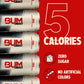 BUM Sugar-Free Energy Drink  Cola - Lightly Carbonated & No Artificial Colors  Natural Caffeine & Citicoline for Energy & Focus  Brain Boost & Workout Sports Beverage - 12 oz  Pack of 12