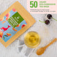 WT WEETEE Decaf Ginger Peach Green Tea Bags, 50 Count, Natural Flavor, Ideal for Iced Tea