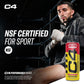 Cellucor C4 Energy Drink Variety Pack, Sugar Free, 4 Flavors, 12 Fl Oz, Pack of 12
