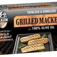 Season Grilled Mackerel In Olive Oil - Skinless & Boneless Mackerel Fillets, Wild Caught, Keto Snacks, Full Of Vitamins, Low In Mercury, Kosher, Non-Gmo, 20G Of Protein - 4.37 Oz, 12-Pack