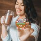 Double Donut Coffee Caramel Swirl Medium Roast Decaf Coffee Pods for Keurig - 24 Count