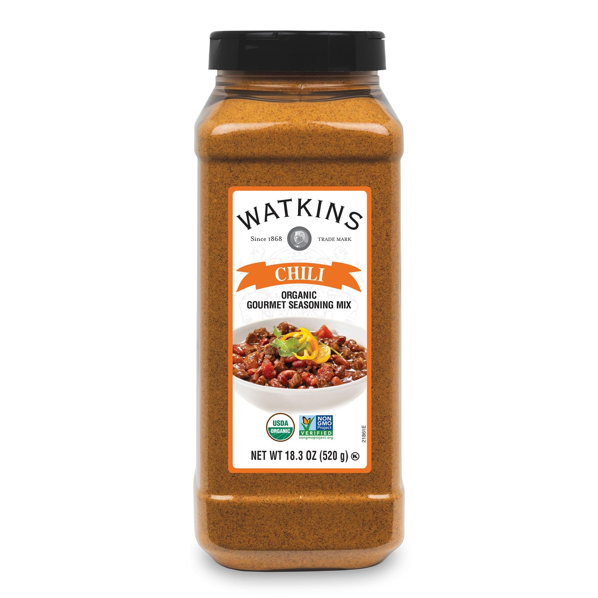 Watkins Organic Gourmet Dry Seasoning Mix, Chili, 18.3 Ounce