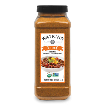 Watkins Organic Gourmet Dry Seasoning Mix, Chili, 18.3 Ounce
