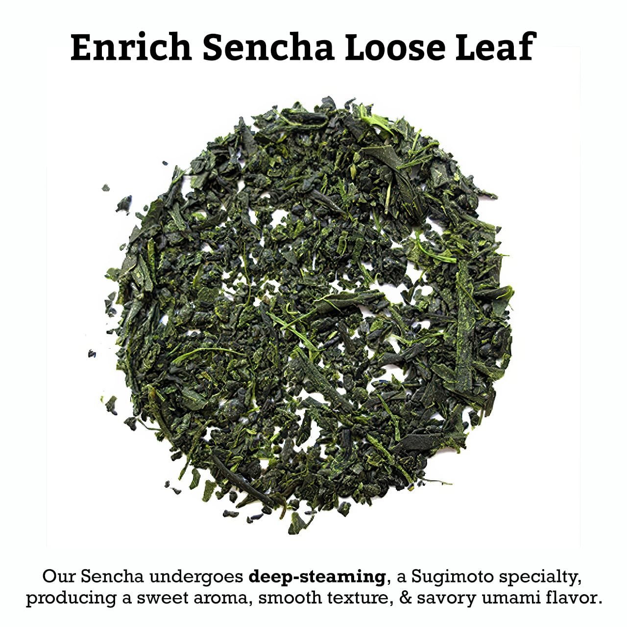 Sugimoto Tea Japanese Green Tea Loose Leaf 3.5 Oz (100 G) Pack Of 1, Traditional Deep Steamed Fukamushi Sencha Teas Made In Shiz
