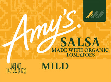 Amy'S Salsa, Mild Salsa, Made With Organic Tomatoes, Gluten Free, Vegan Snacks, 14.7 Oz