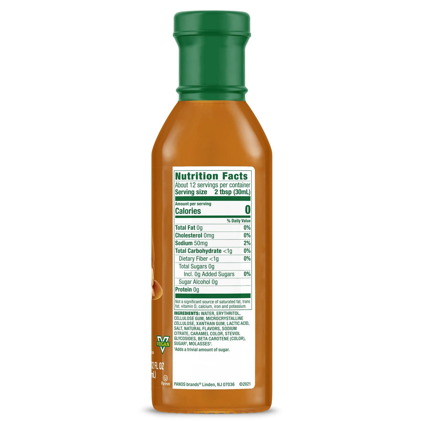 Walden Farm Near Zero Caramel Syrup 340g (Pack of 6)