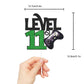 Level 11 Game Birthday Cake Topper - Video Game Boys 11Th Birthday Level Up Party Cake Supplies - Game On Winner Gaming Party Decoration