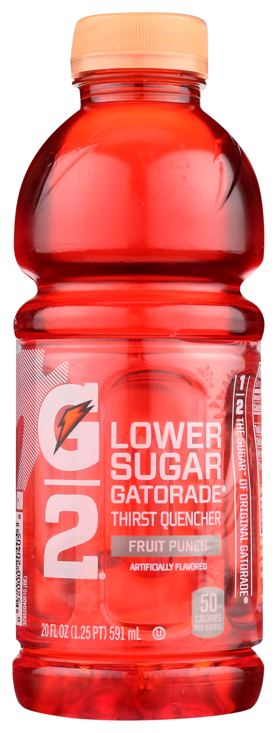 Gatorade Thirst Quencher Fruit Punch Sports Drink, 20 Fl Oz (Pack of 24), Red, Model QKR04053