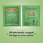 Twinings Pure White Tea Bags - Delicate Caffeinated Tea Made From Fresh White Tea Leaves, Perfect For Hot Or Iced Tea, 20 Count