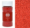 Mystic Sprinkles Solid Color Jimmy Sprinkles (Candy Apple Red Jimmies 3Oz)