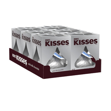 Hershey'S Kisses Solid Milk Chocolate Candy Gift Boxes, 7 Oz (6 Count)