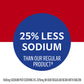 Campbells Condensed 25% Less Sodium Bean With Bacon Soup, Natural Smoke Flavoring Added, 11.25 Oz Can (Case Of 12)