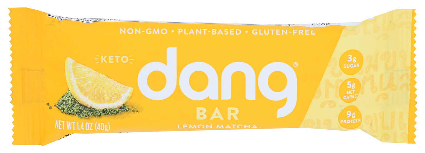 DANG Lemon Matcha Bar, 1.4 OZ