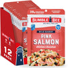 Bumble Bee Skinless & Boneless Pink Salmon, 5 oz Pouch (Pack of 12) - 29g Protein, Gluten Free, Kosher, MSC Certified