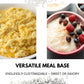 Rice Cream 3 LB, Plain Jasmine White Rice Hot Rice Cereal Scoop Included - 48 oz Easily Digestable Carb Source Emergency Food Su