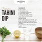 Organic Whole Sesame Tahini Paste - Bulk 6.6lb Bucket - Unhulled & Stone-Ground - Silky Smooth Texture in Hummus, Dips, Dressing