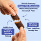 Krackd Snacks Keto Milk Chocolate Snack Bars - Vegan, Low Carb, On-The-Go, Low Calorie Snack, Chocolate Candy With Peanut Butter