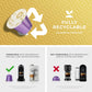PIU BELLO Coffee Pods for Nespresso Machines - Rich Italian Espresso - Kosher Certified - 120 Count Pack
