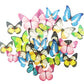 Set Of 30 Edible Cupcake Toppers Wedding Cake Birthday Party Food Decoration Mixed Size & Colour (Butterfly)