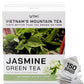 Vixi Jasmine Green Tea Bags, 150 Counts, Vietnam'S Mountain Tea, Flavored, Aroma, Tagless, Sugar Free, 100% Natural From Ancient